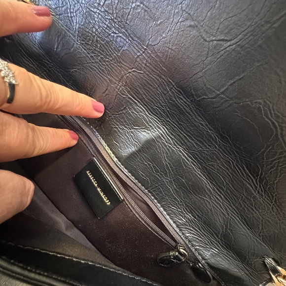 Rebecca Minkoff Deco quilted clutch purse - black - Picture 6 of 9